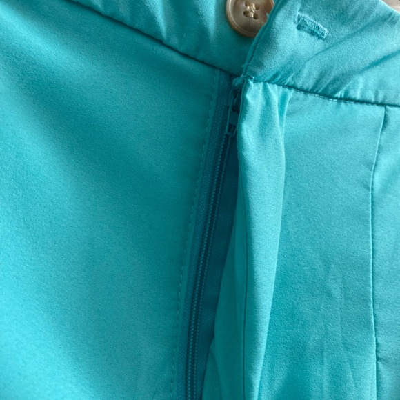 Spring Green Wide Leg Pants sz 8/10L - Picture 9 of 11